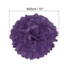 Unique Bargains Decorative Reusable Party Wedding Tissue Pom Poms Flowers 18 Pcs - 2 of 4