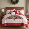 Patchwork Pine Euro Sham Set of 2 - Levtex Home - 3 of 3