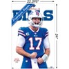 Trends International NFL Buffalo Bills - Josh Allen Feature Series 23 Unframed Wall Poster Prints - 3 of 4