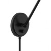 Crystorama Lighting Mitchell 1 - Light Swing Arm Lamp in  Matte Black - 2 of 2