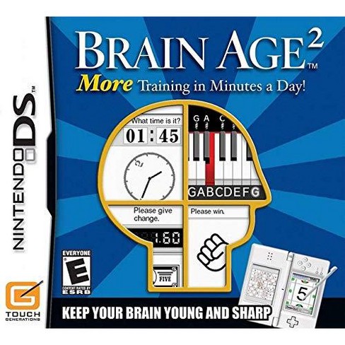 Brain Age 2: More Training In Minutes A Day - Nintendo Ds : Target