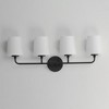 Maxim Lighting Bristol 4 - Light Vanity in  Black - 3 of 4