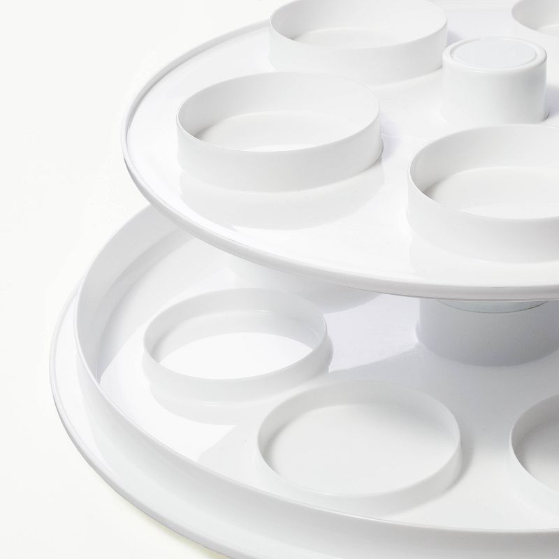 Round Cake Carrier White/Clear - Figmint&#8482;, 4 of 7
