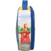 Daniel Tiger's Neighborhood- Insulated Durable Lunch Bag Tote Sleeve, Reusable Lunch Box with Handle- Trolley w Friends TV Character Red, Blue, Orange - 4 of 4