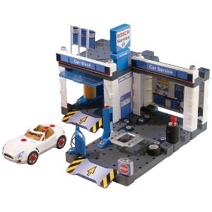 Bosch: Service - Car Repair With Car Wash - Kids Car Service Play Set, Ages 3+ - 1 of 4