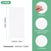 Unique Bargains Aluminum Reflective UV Protected Waterproof White Blank Metal Signs 2 Pcs - 3 of 4