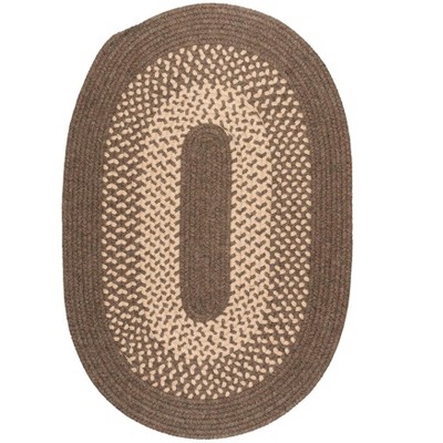 Colonial Mills Madison - Roasted Brown 2 Ft x6 Ft Runner (Oval) Rug Indoor 75% Polypropylene/25% Wool