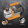 NAVAC NP7DP Vacuum Pump - Dual-Stage AC Motor - A/C Vacuum Pump Kit - Ideal for HVAC Applications - 15 Microns -  Pro Series - 7 CFM Flow Rate - 3 of 4