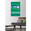 Trends International NFL Seattle Seahawks - Retro Logo 15 Unframed Wall Poster Prints - 2 of 4