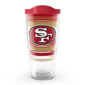 NFL San Francisco 49ers 24oz Hype Stripes Classic Tumbler - 1 of 4