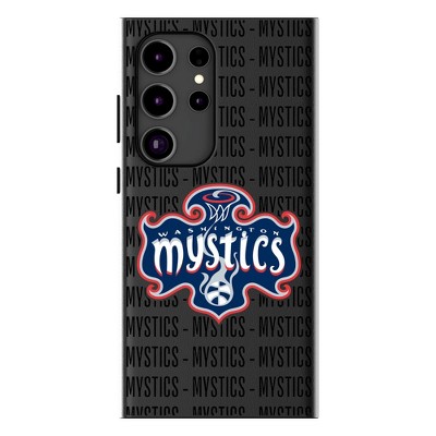 Keyscaper WNBA Text Backdrop MagSafe Compatible Cell Phone Case for Samsung Galaxy