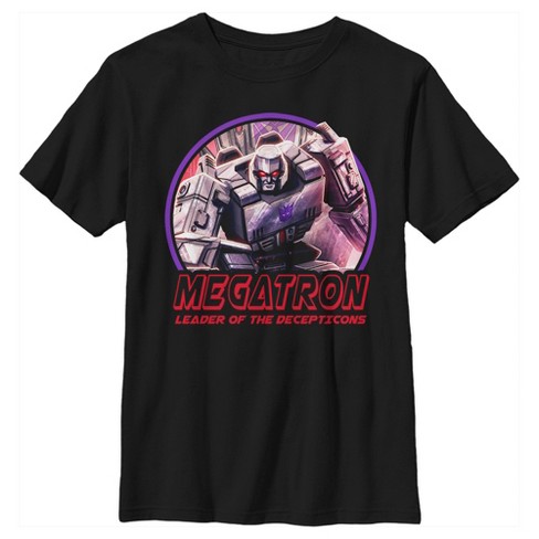 Boy s Transformers Megatron Decepticons Leader T shirt Target