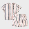 Baby Boys' Star Striped Top & Shorts Set - Cat & Jack™ Red/White - 2 of 3