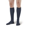 Ames Walker AW Style 128 Men's Microfiber/Cotton Dress 20-30 mmHg Compression Knee High Socks - 2 of 4