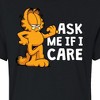 Women's - Garfield - Ask Me If I Care Cropped Graphic T-Shirt - 2 of 4