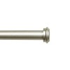 EXCLUSIVE HOME Topper 1" Curtain Rod and Coordinating Finial Set - 2 of 3