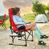 KWPZQEB Directors Chair, Camping Chairs for Adults, Heavy Duty Side Table with Side Table and Side Pockets, Lawn Chairs for Beach, Lawn - 4 of 4