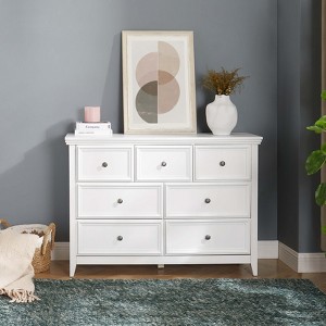 XIYUYEU 7/6 Drawers Dresser for Bedroom,Modern Dresser with Handle,Dressers for Kids Room,Living Room,Entry and Hallway - 1 of 4