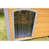 UbMelt Outdoor&Indoor Dog House for Small Medium Large Dogs Wooden Dog Kennel Waterproof&Durable,Natural+Gray - 2 of 4