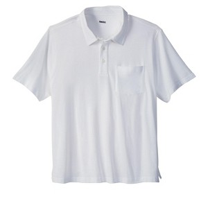 KingSize Men's Big & Tall Shrink-Less Lightweight Polo - 1 of 4
