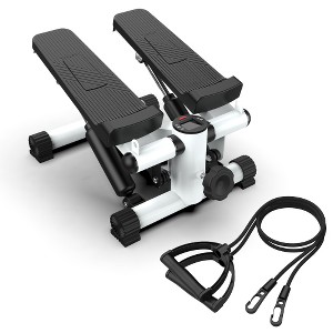 BestParts Mini Stepper with Resistance Bands & LCD Monitor, 300LBS Capacity - 1 of 4