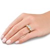 Pompeii3 Certified 3 1/2Ct Diamond Engagement Ring 14k Gold or Platinum Lab Created - 2 of 4