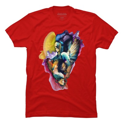 Men's Design By Humans QUEEN OF SKULLS II By rizapeker T-Shirt