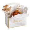 Sparkle and Bash 24 Pack White Gable Boxes for Favors, Wedding, Birthday, Thank You Gift Box, 6 x 3 In - 3 of 4