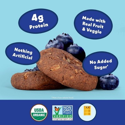 Once Upon A Farm Organic Soft Baked Blueberry Crumble Snack Bars - 9.6oz/8ct
