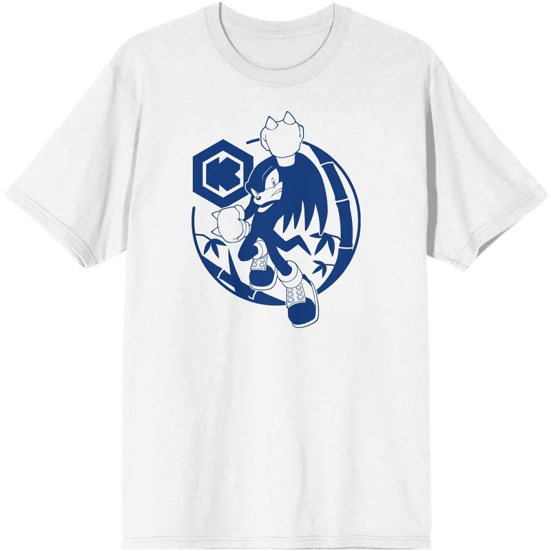 Sonic the Hedgehog Modern Character Mens White Graphic Tee, 1 of 3