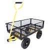 Chery Life Tools cart Wagon Cart Garden cart trucks make it easier to transport firewood - 2 of 4