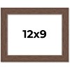 PosterPalooza | 12x9 Wide Barnwood Picture Frame, UV Acrylic, 6 Finishes - Grey, Brown, White, and Black - 2 of 4