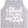 Men's - Instant Message - I Think I Like This Little Life Graphic Tank Top - 2 of 4