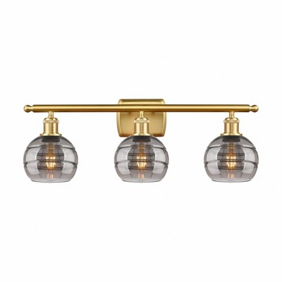Rochester - 3 Light Bath Vanity In Industrial Style-8.88 Inches Tall and 25.88 Inches Wide