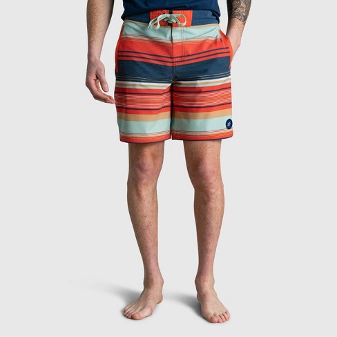 United By Blue Men's Recycled 8" Scalloped Board Shorts - image 1 of 4