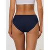 Allegra K Women's Mid-Rise Available in Plus Size Hipster Underwear 3 Packs - image 2 of 4