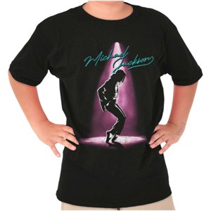 Michael Jackson Toe Stand Dance Crewneck T Shirts Boy Girl Brisco Brands - 1 of 4