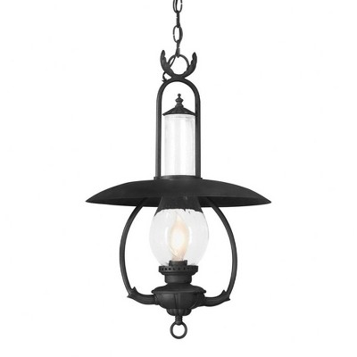 Troy Lighting La Grange 1 - Light Pendant in  Soft Off-Black