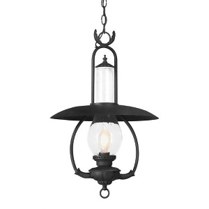 Troy Lighting La Grange 1 - Light Pendant in  Soft Off-Black - 1 of 1