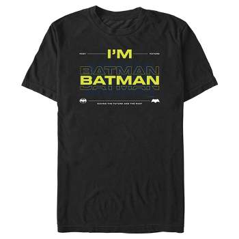 Men's The Flash Neon Yellow I'm Batman T-Shirt
