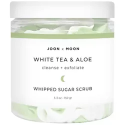 Joon X Moon White Tea Aloe Whipped Sugar Soap Body Scrub - 5.3oz