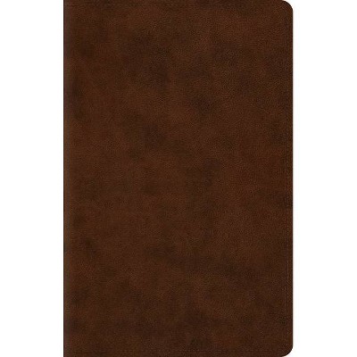 Wide Margin Reference Bible-ESV - (Leather Bound)