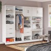 Ameriwood Home Elba 3 Drawer Modular Closet Unit, Ivory Oak - image 4 of 4