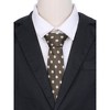 INSPIRE CHIC Men's Adjustable Regular Fit Satin Necktie - 4 of 4