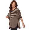 Catherines Women's Plus Size V-Neck Pullover Duster - 4 of 4