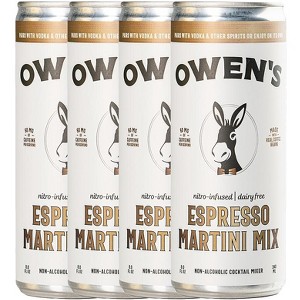 Owen’s Craft Mixers | Espresso Martini | Handcrafted in the USA with Premium Ingredients | Vegan & Gluten-Free Soda Mocktail and Cocktail Mixer - 1 of 4