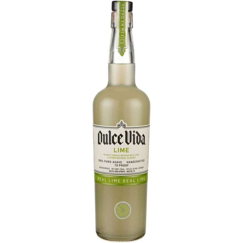 Dulce Vida Lime Flavored Blanco Tequila - 750ml Bottle, 1 of 4