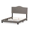 Emerson Modern and Contemporary Fabric Upholstered Bed - Baxton Studio - 3 of 4