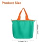 Unique Bargains Reusable Foldable Washable Shopping Totes Drawstring Lightweight Grocery Bag - 2 of 4