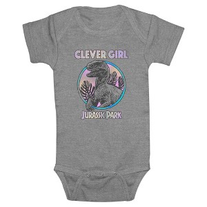 Infant's Jurassic World Retro Clever Girl Bodysuit - 1 of 4